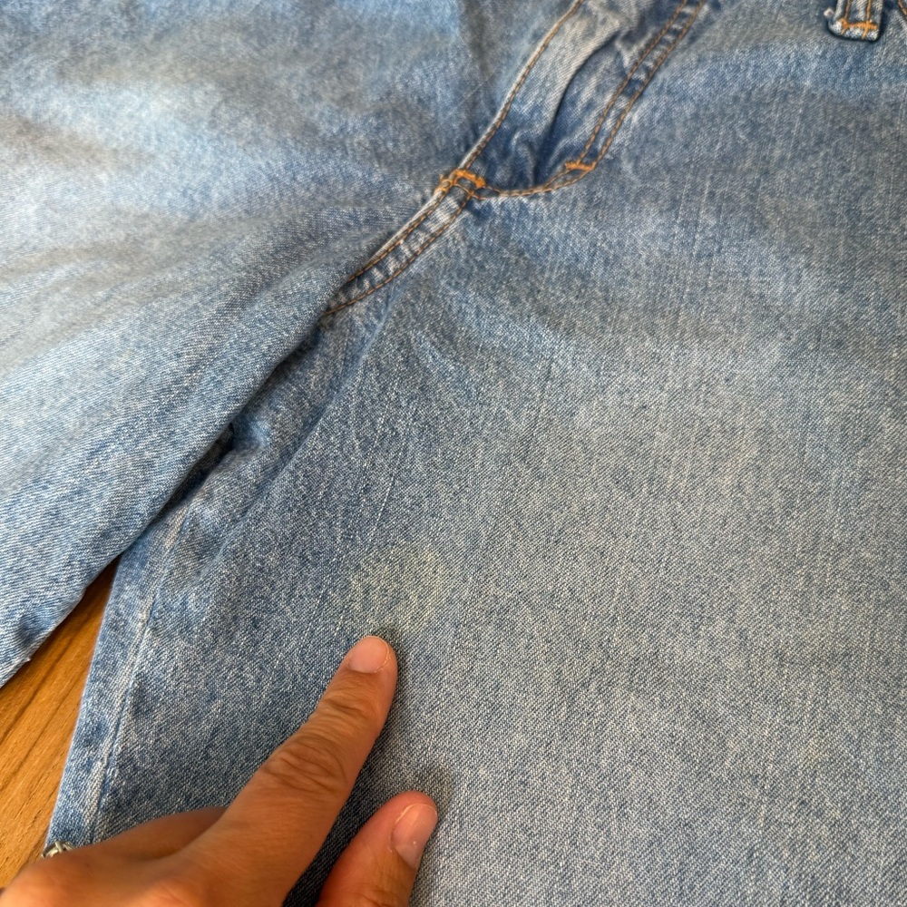 Mudd Jeans Vintage Y2K Jeans Juniors 11 Flare w/ Tie Up Legs 31” Inseam - Picture 5 of 12